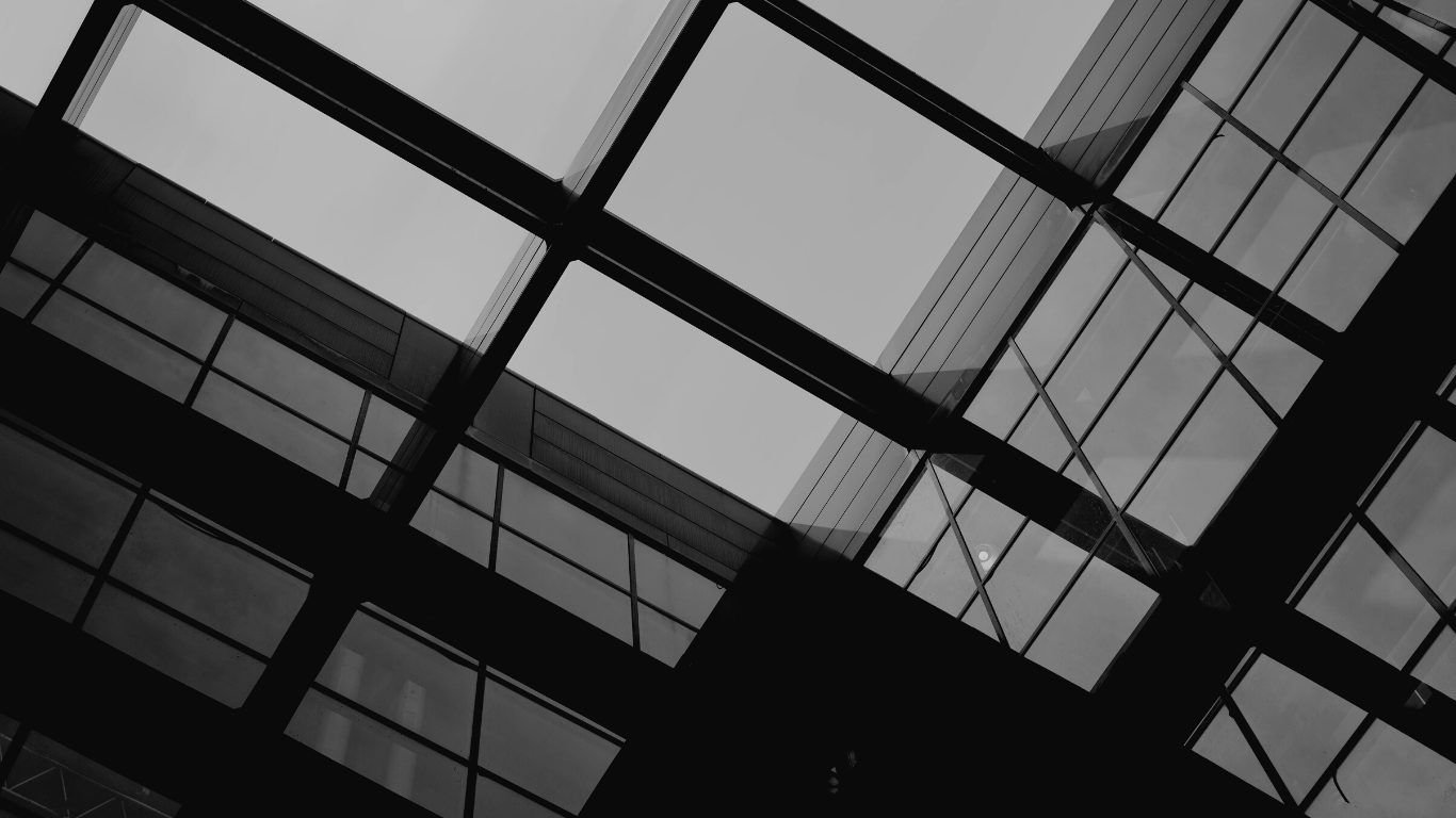 Classical architecture with modern skyscrapers