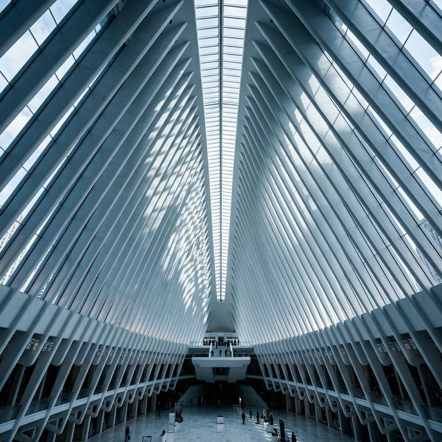 Clean architectural lines